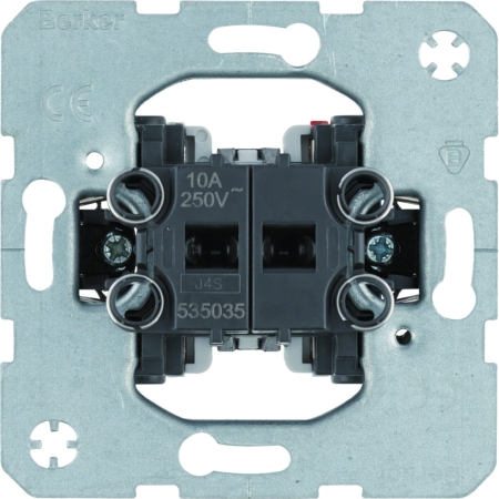 ONE PLATFORM MECHANIZM PRZYCISK 2X 2Z ZACISKI SPRĘŻYNOWE 10A 250V