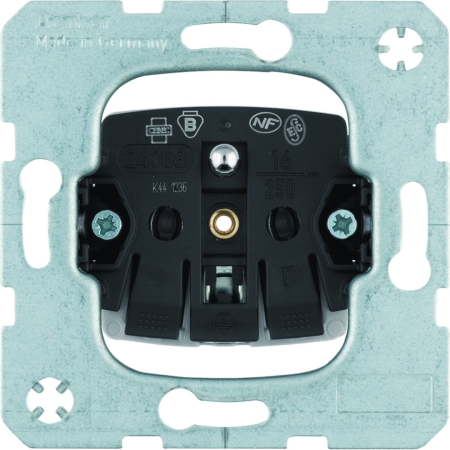 ONE PLATFORM MECHANIZM GNIAZDO 1X ZU ZACISKI SPRĘŻYNOWE 16A 250V