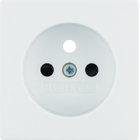 Q.X MODUŁ BIAŁY PŁYTKA DO GNIAZD 1X Z/U Z PRZESŁONAMI ONE PLATFORM