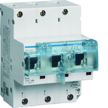 HTN350C WYŁĄCZNIK NADPRĄDOWY SELEKTYWNY CS 50A 3P 4.5M 25KA