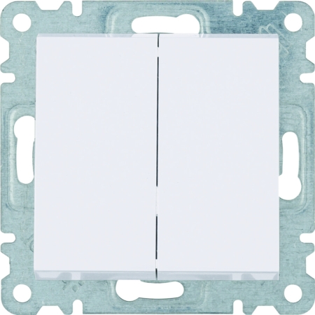 LUMINA SOUL/ INTENSE/ PASSION MODUŁ BIAŁY ŁĄCZNIK UNIWERSALNY 2X ZACISKI ŚRUBOWE 10AX 250V