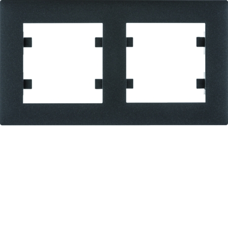 LUMINA INTENSE CZARNY RAMKA 2X POZIOMA