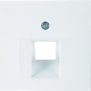 B.KWADRAT MODUŁ BIAŁY PŁYTKA DO GNIAZD UAE 1X SKOŚNA