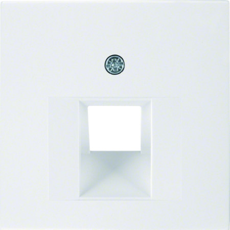 B.KWADRAT MODUŁ BIAŁY PŁYTKA DO GNIAZD UAE 1X SKOŚNA