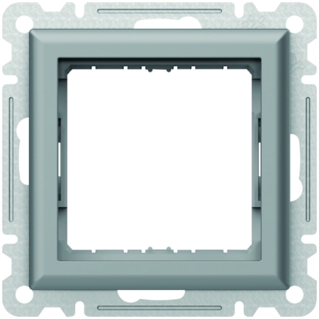 LUMINA INTENSE ZESTAW MONTAŻOWY DO MODUŁÓW GALLERY 45X45 SREBRNY