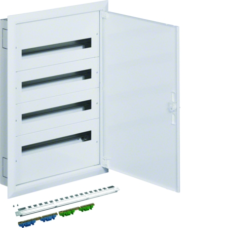 FW2 FW424FT ROZDZIELNIA METALOWA PT 96M 4X 24M N+PE IP30/I 842X622X121 DRZWI PEŁNE BIAŁY