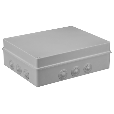 S-BOX 706 PUSZKA INSTALACYJNA NT 380X300X120 IP55 12 DŁAWIKÓW SZARY