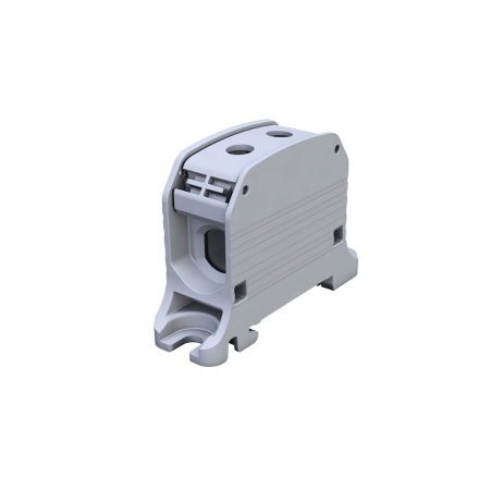 STB  50 ZŁĄCZKA SZYNOWA GWINTOWA 1X 6-50MM2 / 4-35MM2 AL/CU 87310 SIMBLOCK SZARY