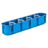 P 5X60D PUSZKA INSTALACYJNA PT 5X FI60 63MM GIPS GŁĘBOKA NIEBIESKI MULTIBOX 2