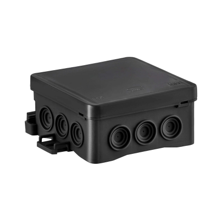 NS6 PUSZKA INSTALACYJNA NT 85X85X40 IP54 FASTBOX CZARNY