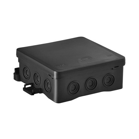 NS7 PUSZKA INSTALACYJNA NT 100X100X40 IP54 FASTBOX CZARNY