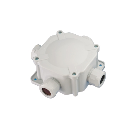 27P A.0036 PUSZKA INSTALACYJNA NT 97X97X47 IP67 PG21 Z ZACISKAMI 5X6.0 SZARY