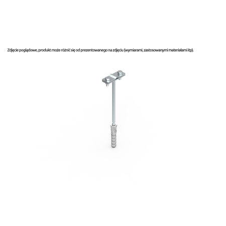 12.4 OC UCHWYT Z KOŁKIEM FI-12 L-250